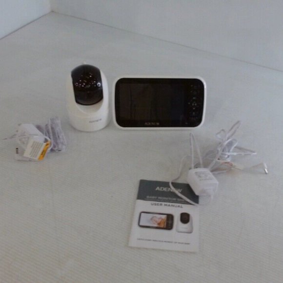 ADENEW 5" WIFI PAN & TILT VIDEO BABY MONITOR - NIGHT VISION, 2 WAY TALK - Picture 14 of 14